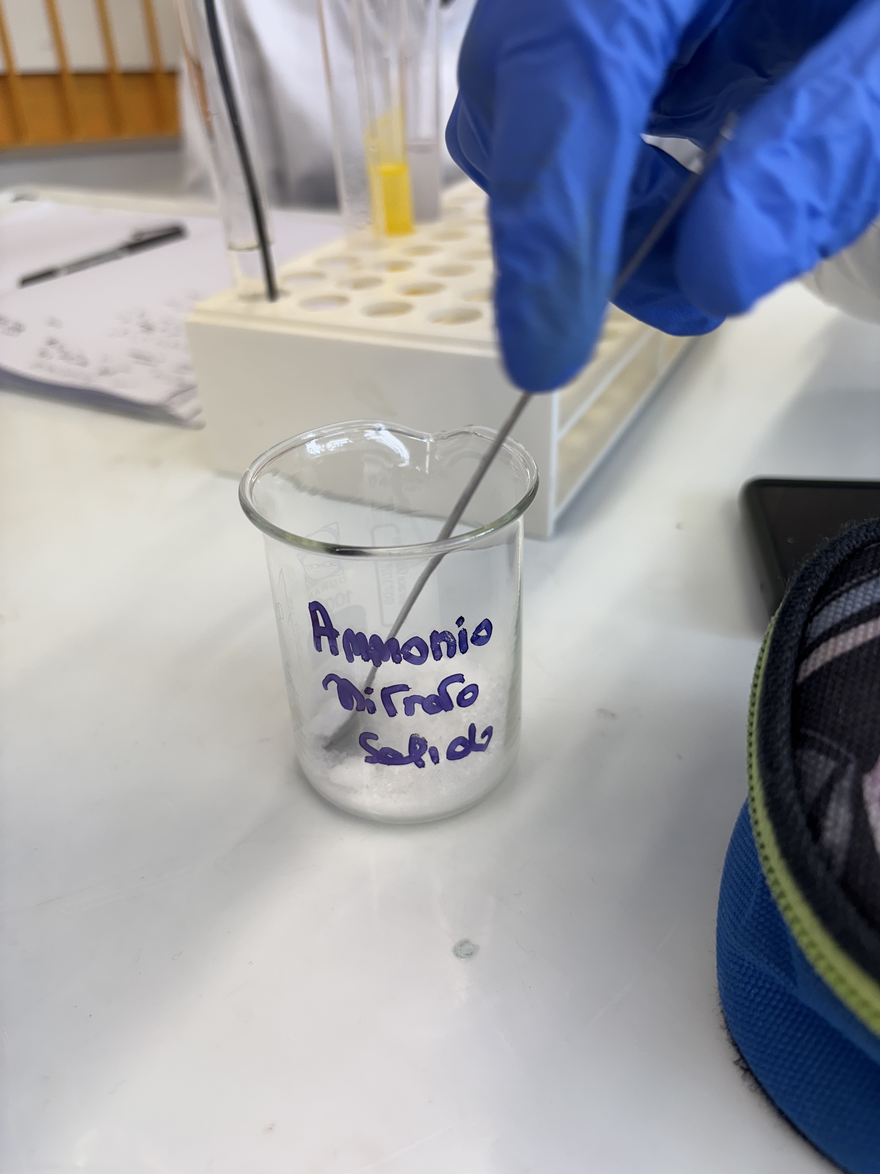 Nitrato di ammonio NH4NO3